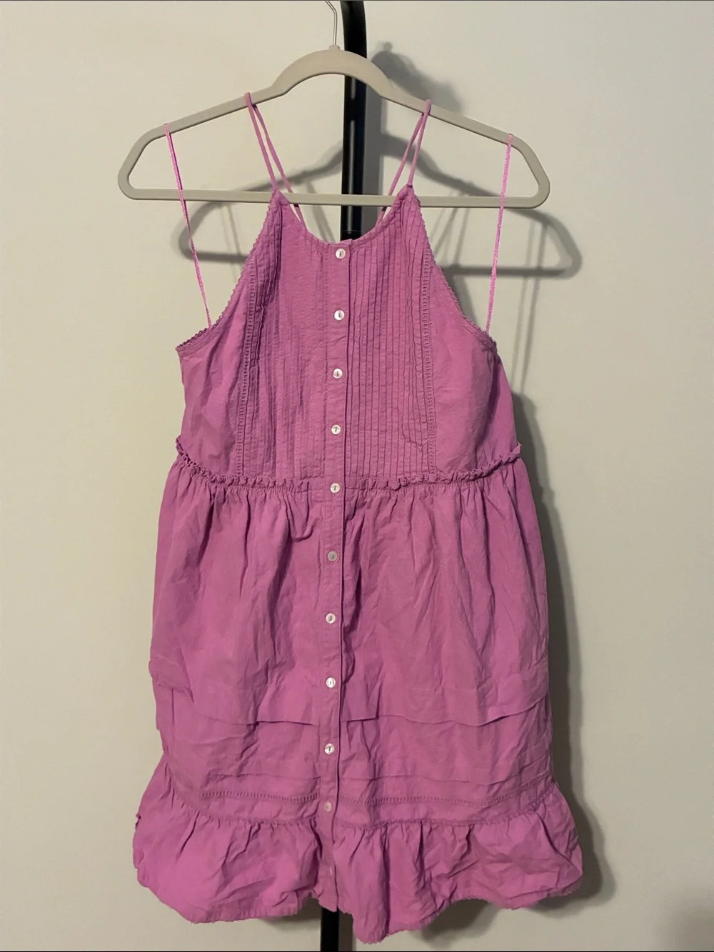 Free People | Desert Days Halter Mini Dress Dramatic Lilac Purple Cotton Medium
